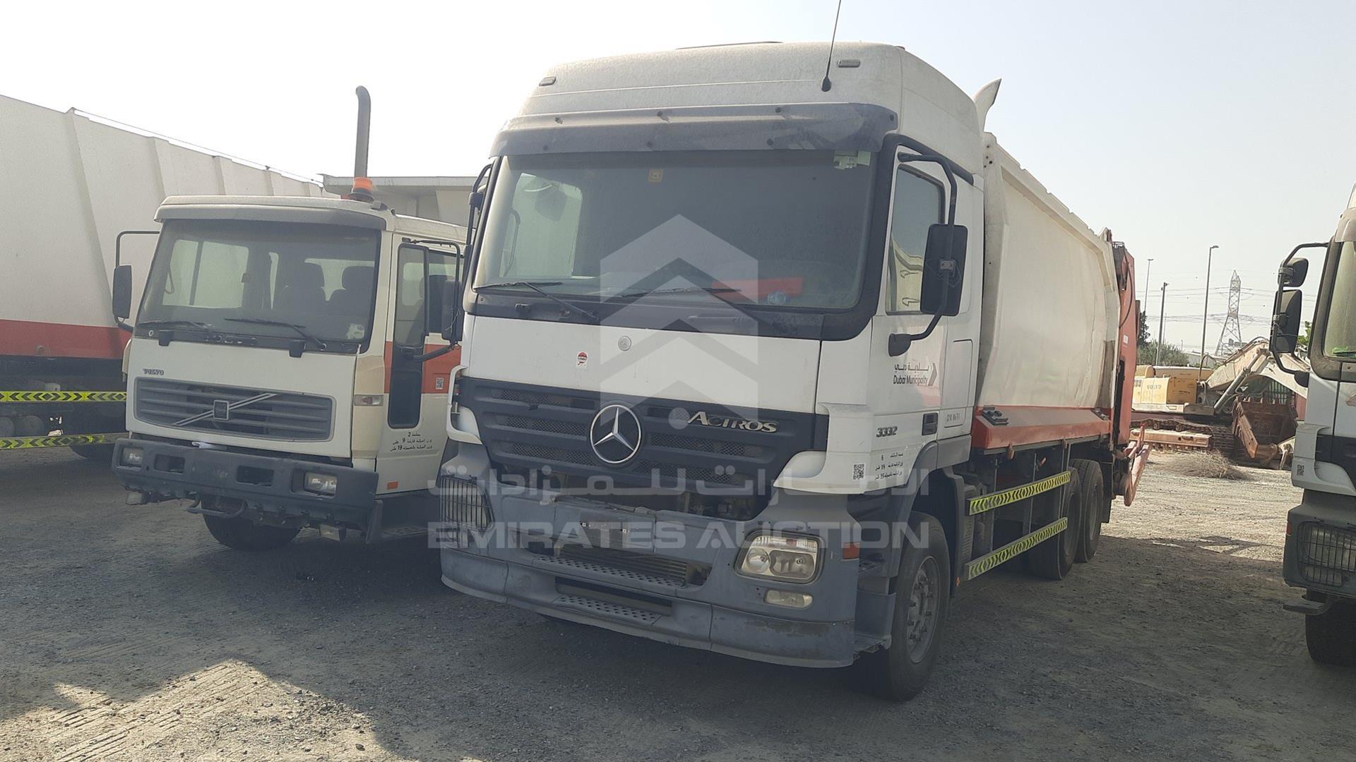 2007 MERCEDES ACTROS VIN: WDAKHCAA77L186531
