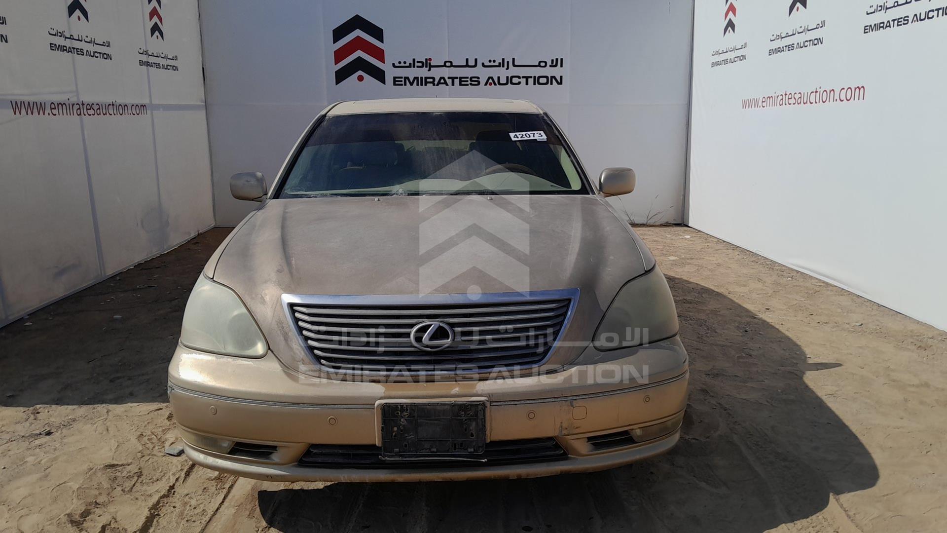 2004 LEXUS LS 430 VIN: JTHBN36F440158854