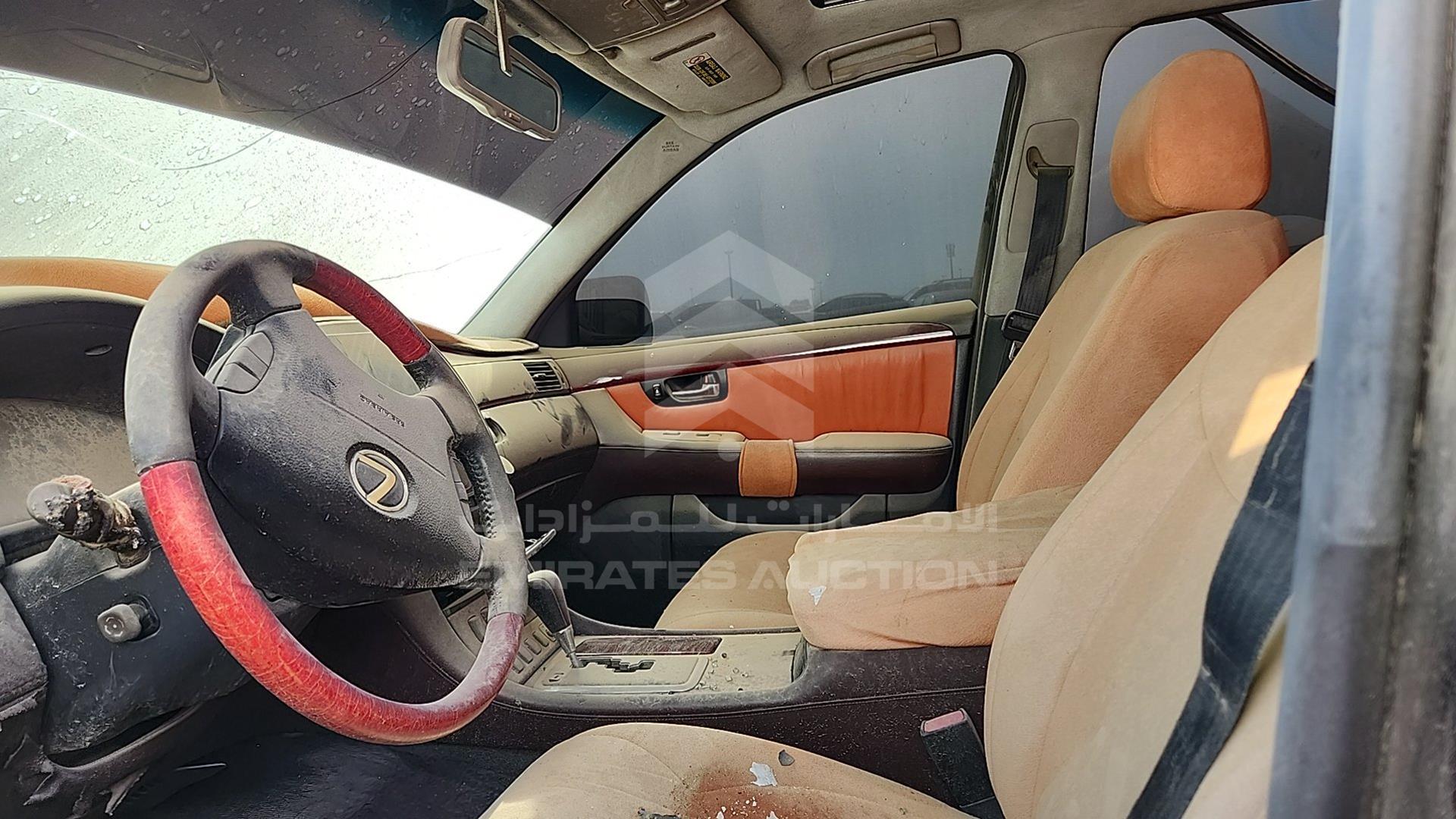2001 LEXUS LS 430 VIN: JTHBN30F510007414