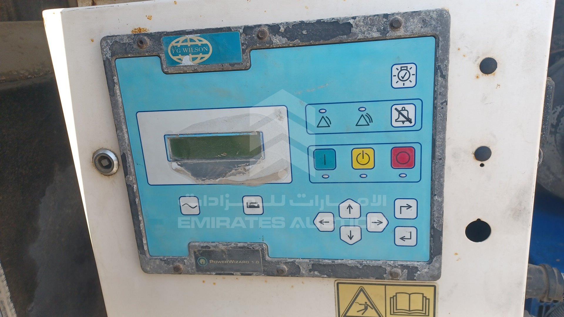 0 GENERATOR FG WILSON VIN: FGWPEP25EEMU00266