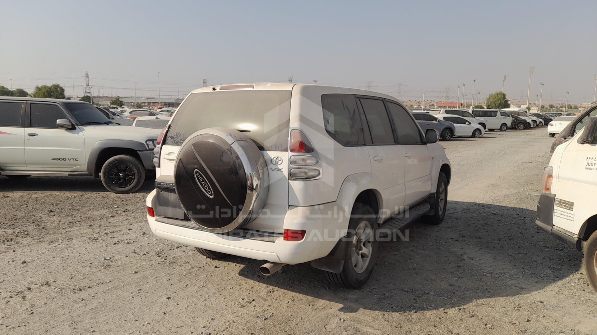 2007 TOYOTA PRADO VIN: JTEBU25J275071560