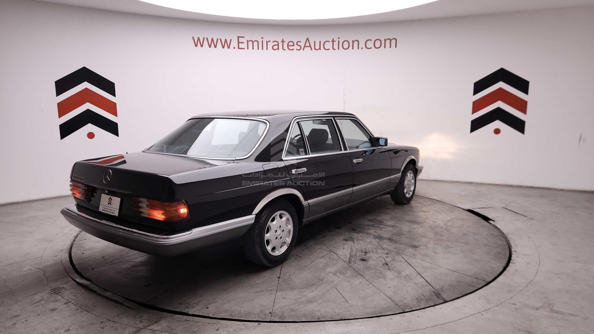 1989 MERCEDES S420 VIN: WDBCA35E6KA487507