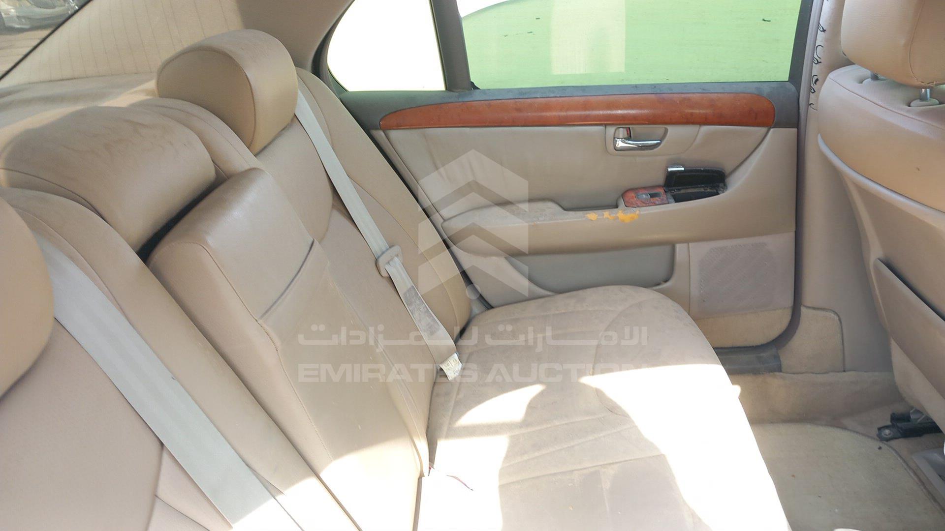 2001 LEXUS LS 430 VIN: JTHBN30F610037909