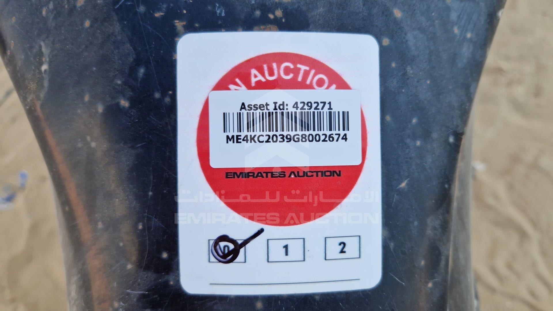 0 HONDA UNICORN VIN: ME4KC2039G8002674