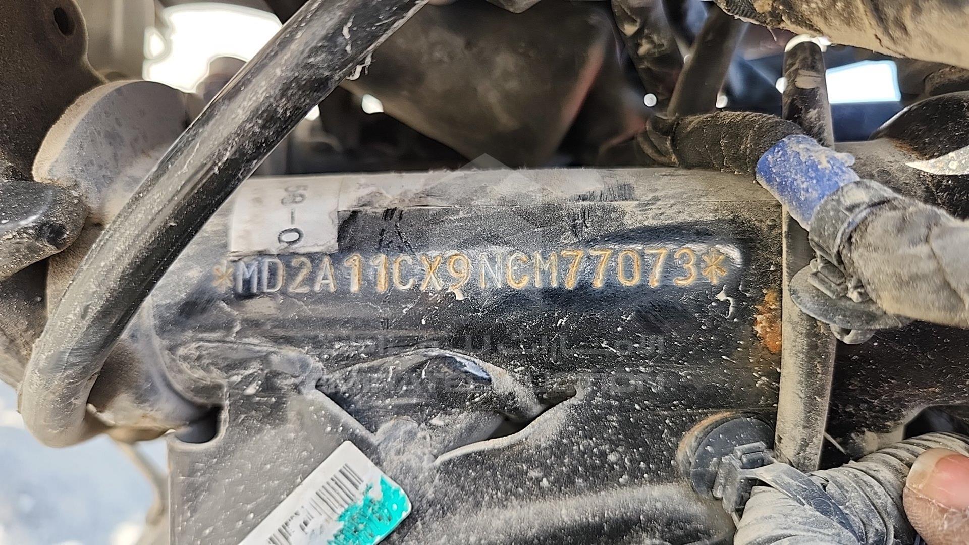 2022 BAJAJ 150 CC VIN: MD2A11CX9NCM77073