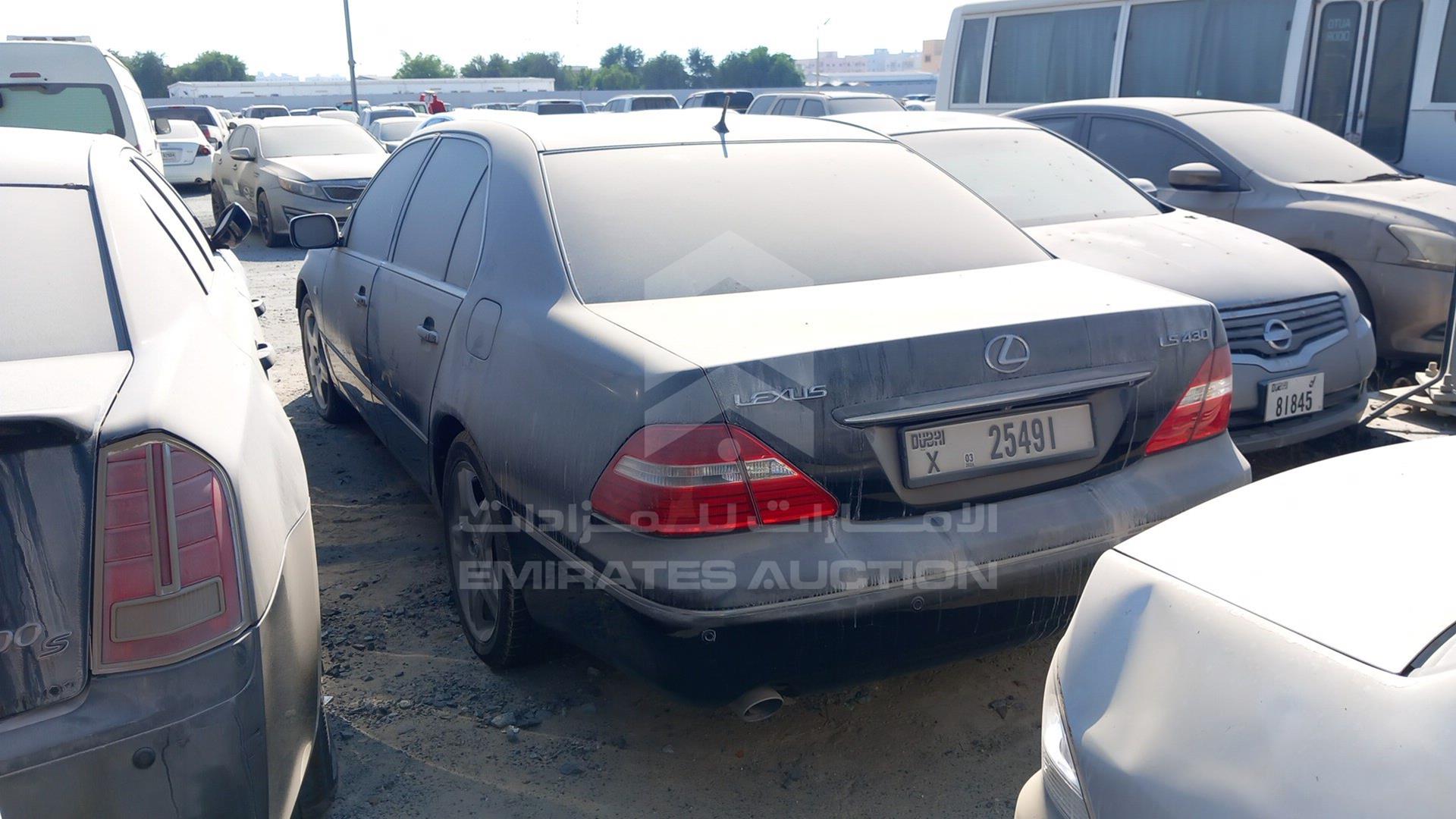 2004 LEXUS LS 430 VIN: JTHBN36F100145473
