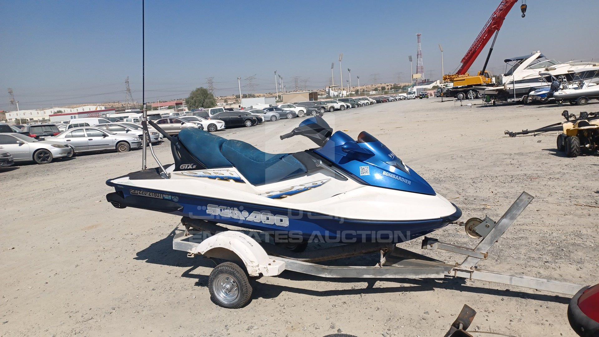 0 JET SKI + TROLLEY SEA DOO VIN: ZZN41052B207