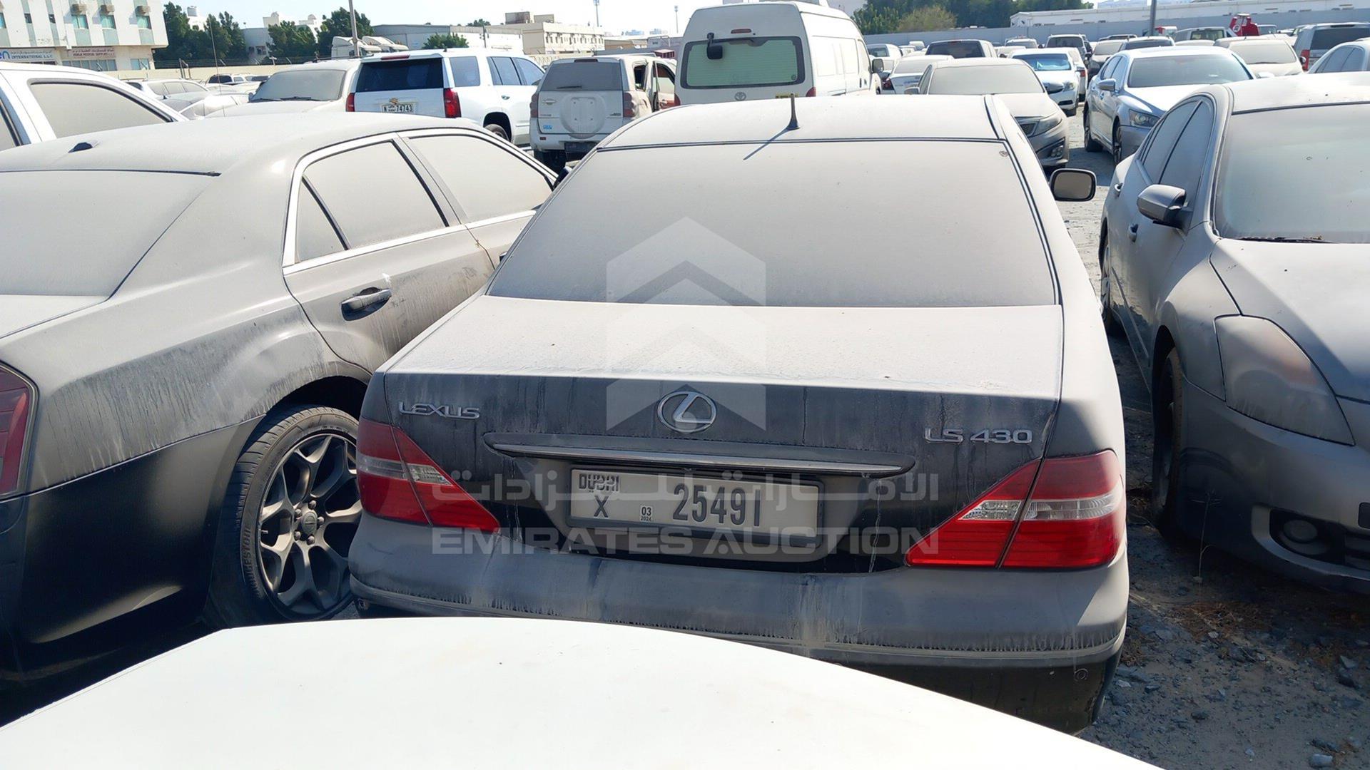 2004 LEXUS LS 430 VIN: JTHBN36F100145473