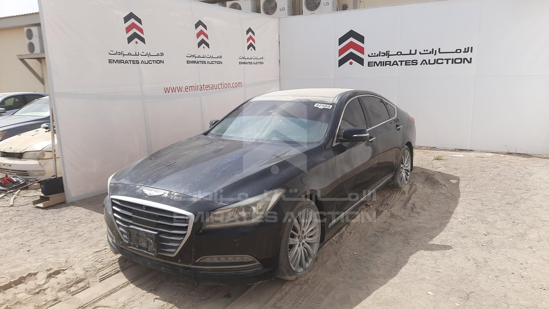 2015 HYUNDAI GENESIS VIN: KMHGN41E9FU060387
