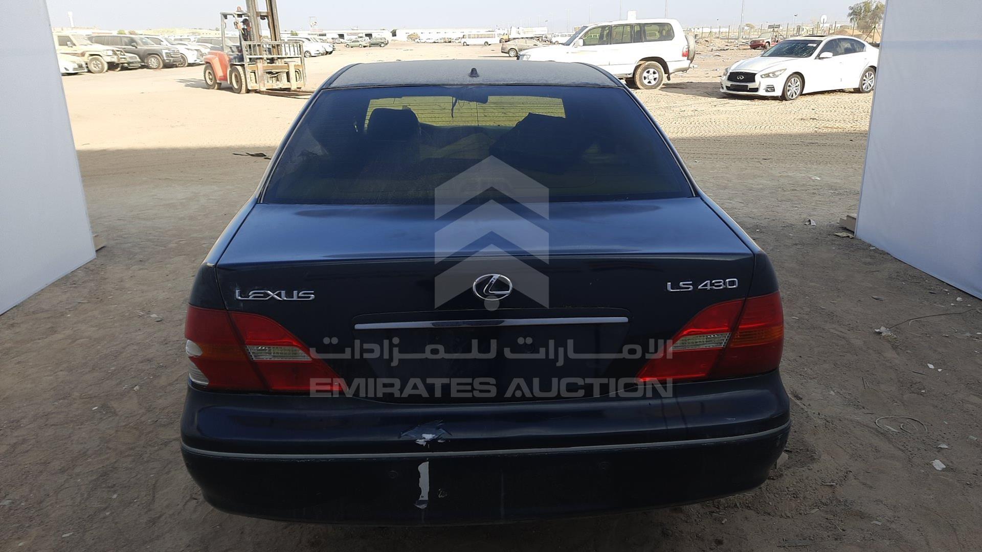 2001 LEXUS LS 430 VIN: JTHBN30FX10045687