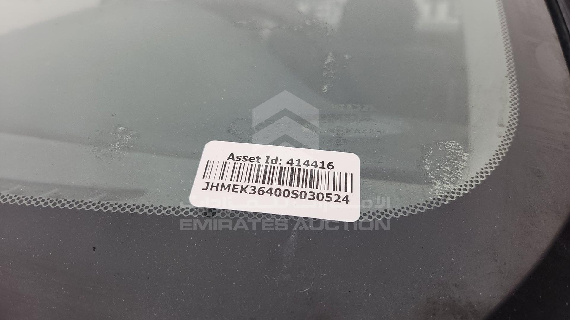 1996 HONDA CIVIC VIN: JHMEK36400S030524