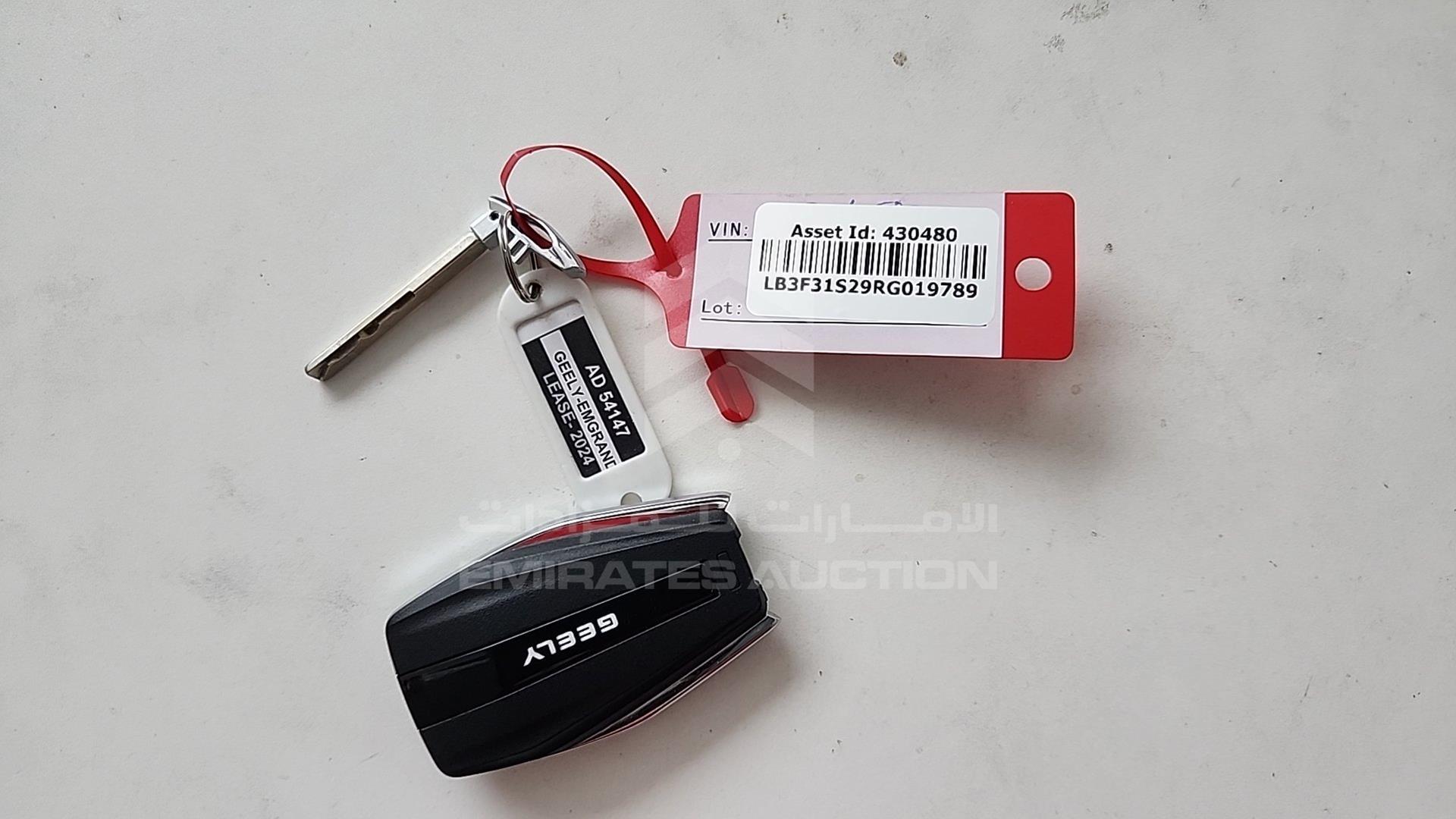 2024 GEELY EMGRAND VIN: LB3F31S29RG019789