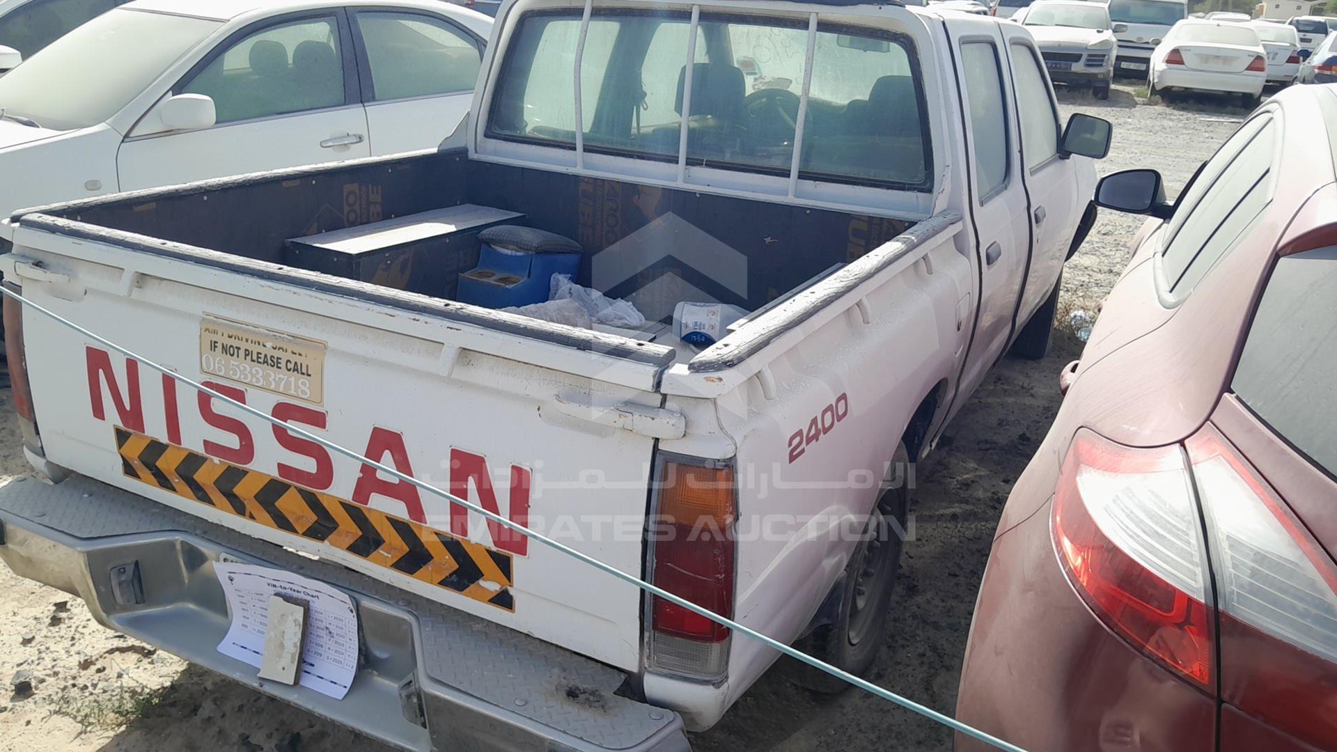 2000 NISSAN 2400 VIN: JN6BD23S6YA711209