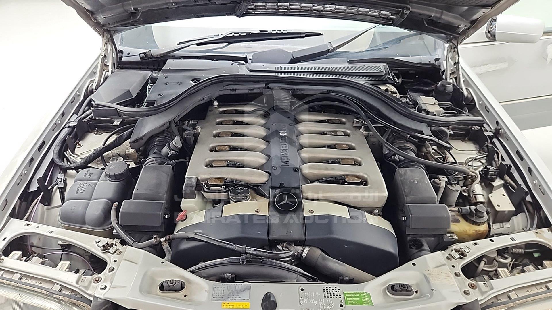 1997 MERCEDES SL 600 VIN: WDB1400571A307539