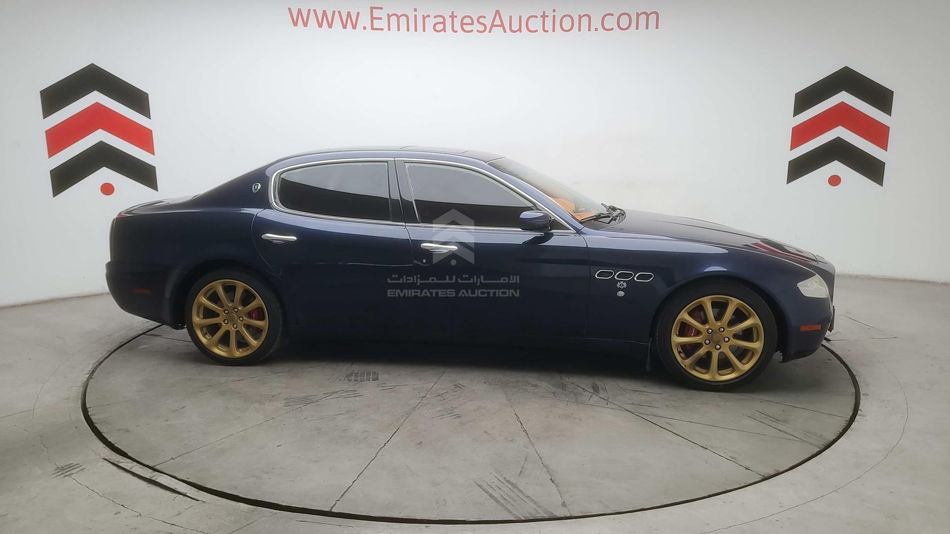 2008 MASERATI QUATTROPORTE VIN: ZAMFG39F180035524