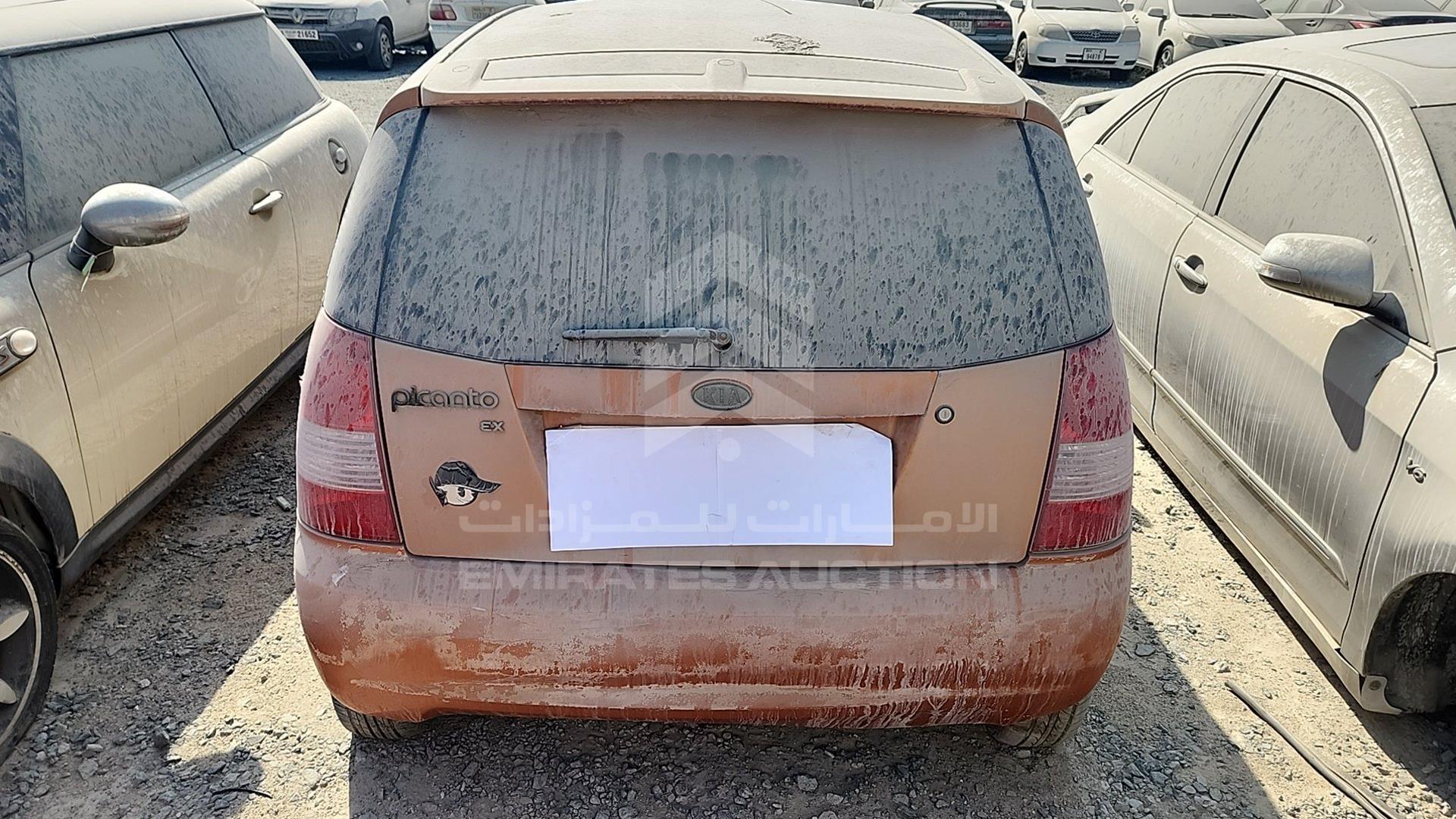 2007 KIA PICANTO VIN: KNABA24327T418118