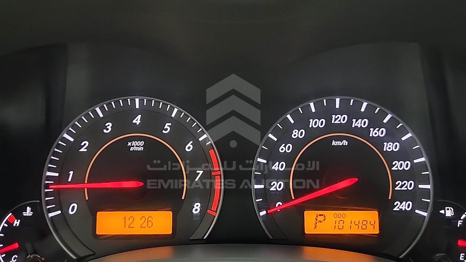 2008 TOYOTA COROLLA VIN: JTDBR40E789009223