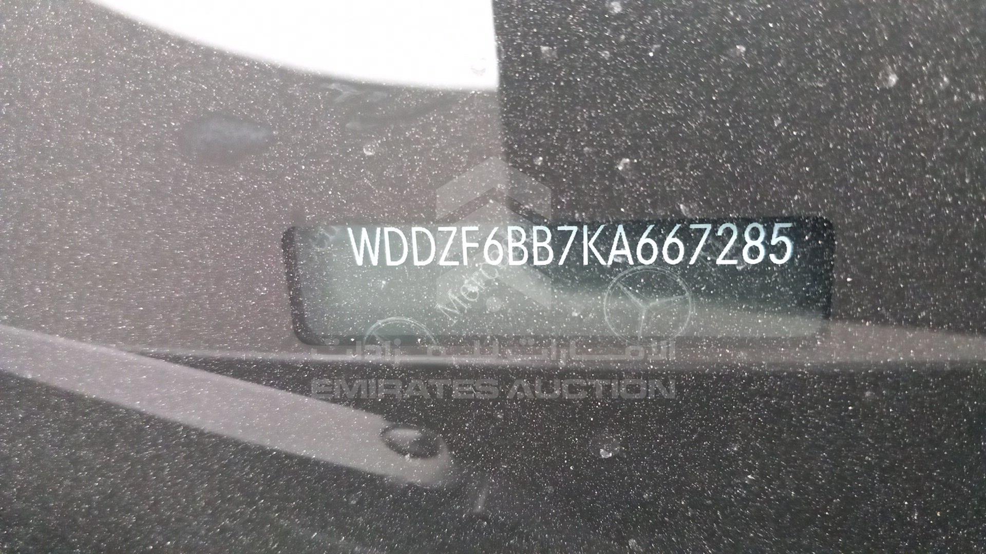 2019 MERCEDES E 53 VIN: WDDZF6BB7KA667285