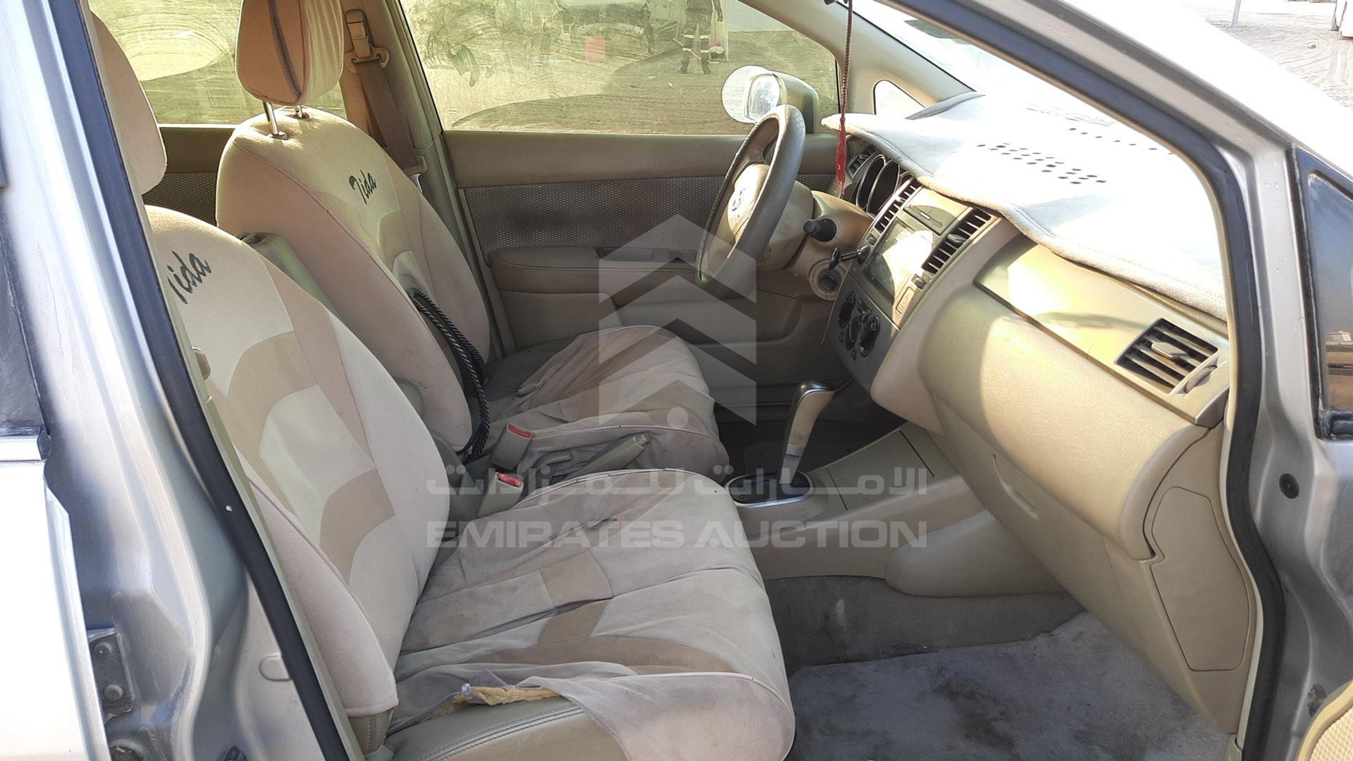 2008 NISSAN TIIDA VIN: JN1CC11C78T021721