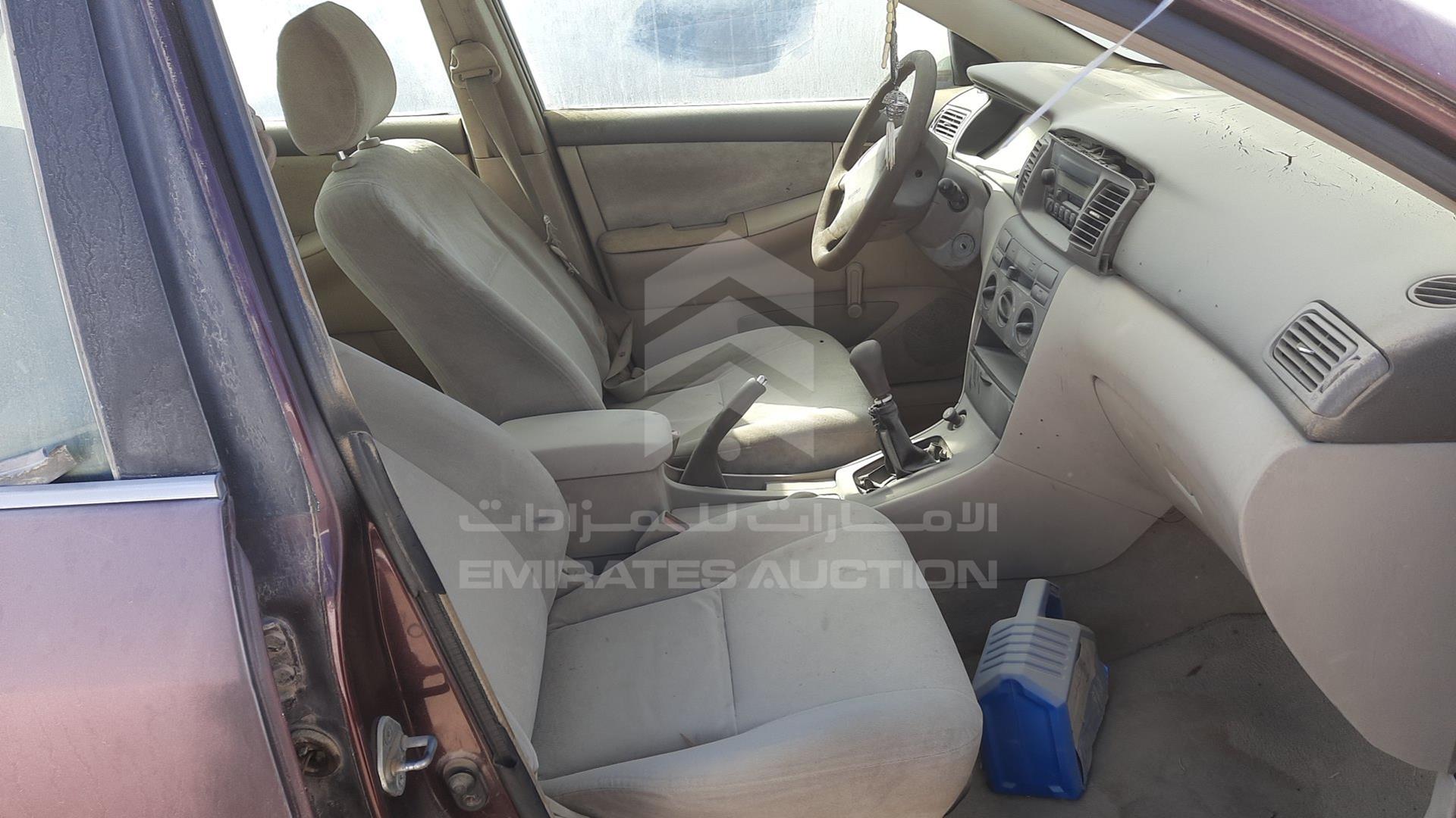 2003 TOYOTA COROLLA VIN: JTDBR23E933058242
