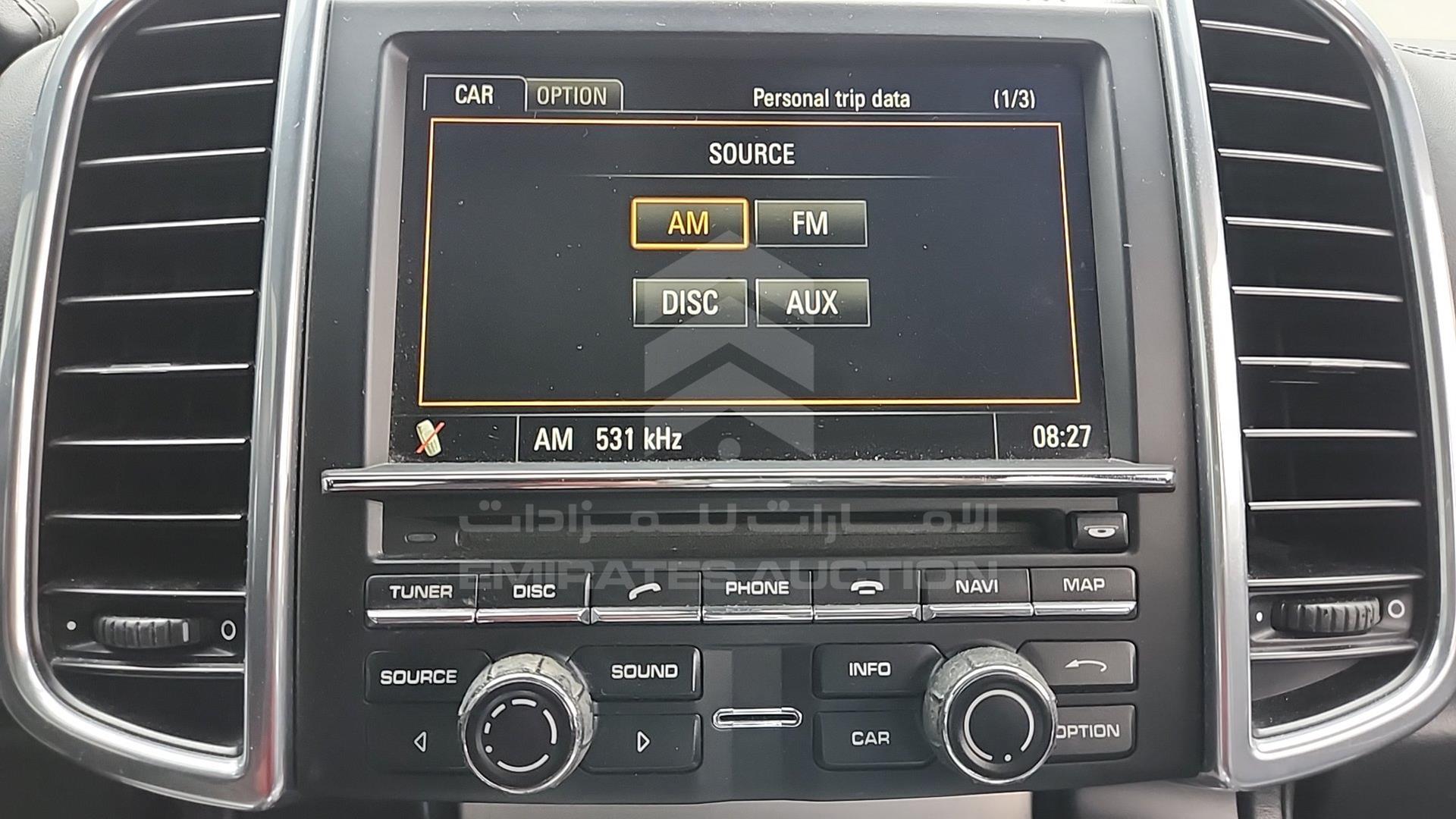 2012 PORSCHE CAYENNE S VIN: WP1ZZZ92ZCLA44383