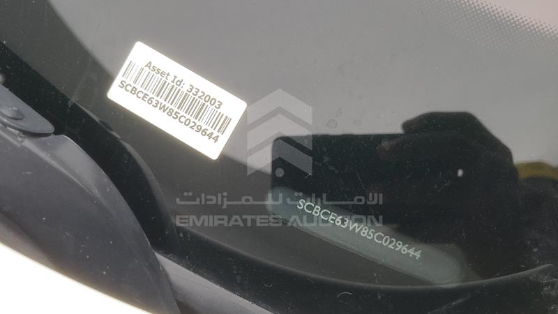 SCBCE63W85C029644 Auction: EmiratesAuction Lot: 414575 SCBCE63W85C029644 Bentley Continental 2005 WHITE Photo 6