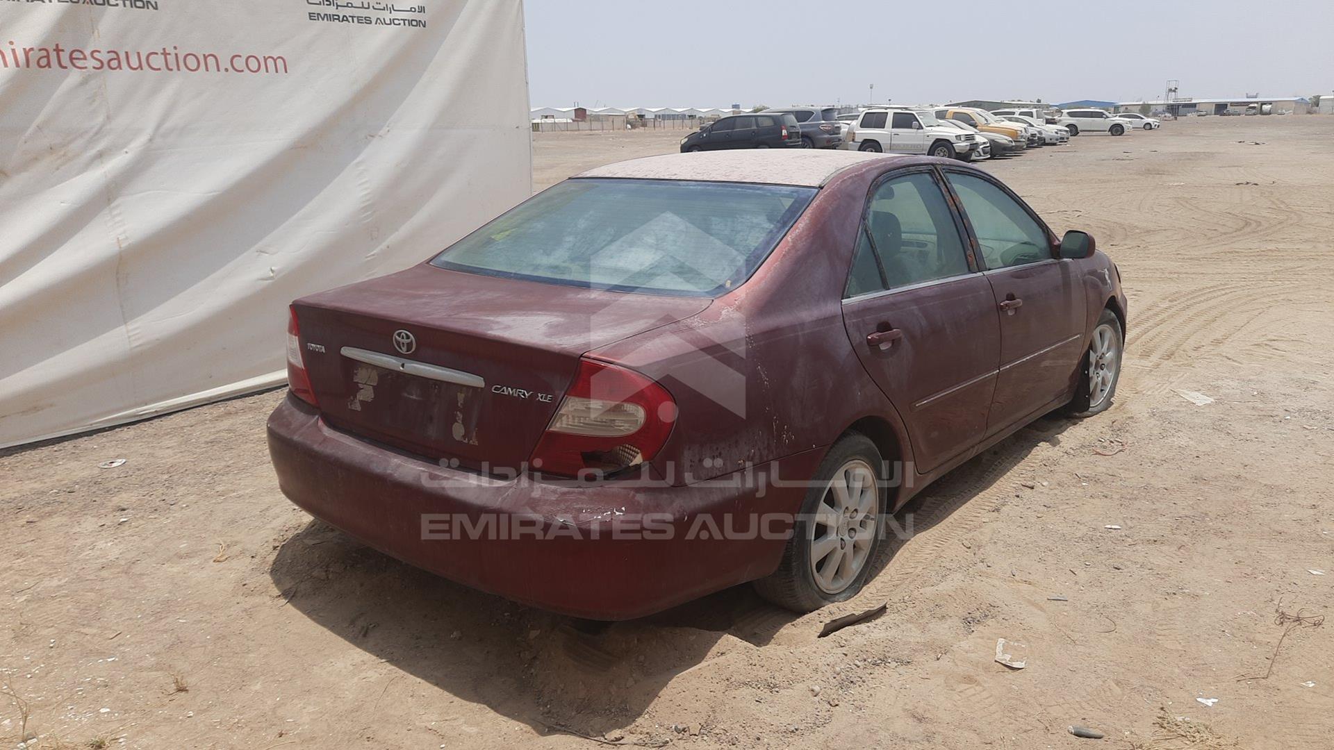 2004 TOYOTA CAMRY VIN: 4T1BE30K64U295869