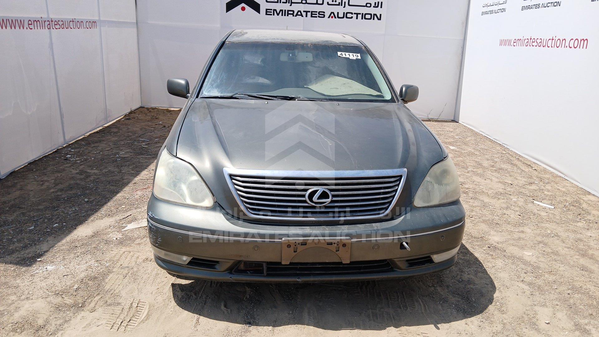2005 LEXUS LS 430 VIN: JTHBN36F755018608