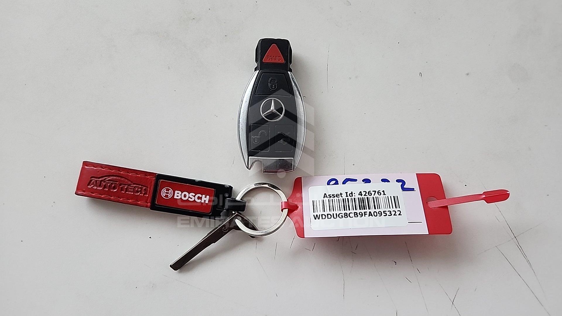 2015 MERCEDES S 550 VIN: WDDUG8CB9FA095322