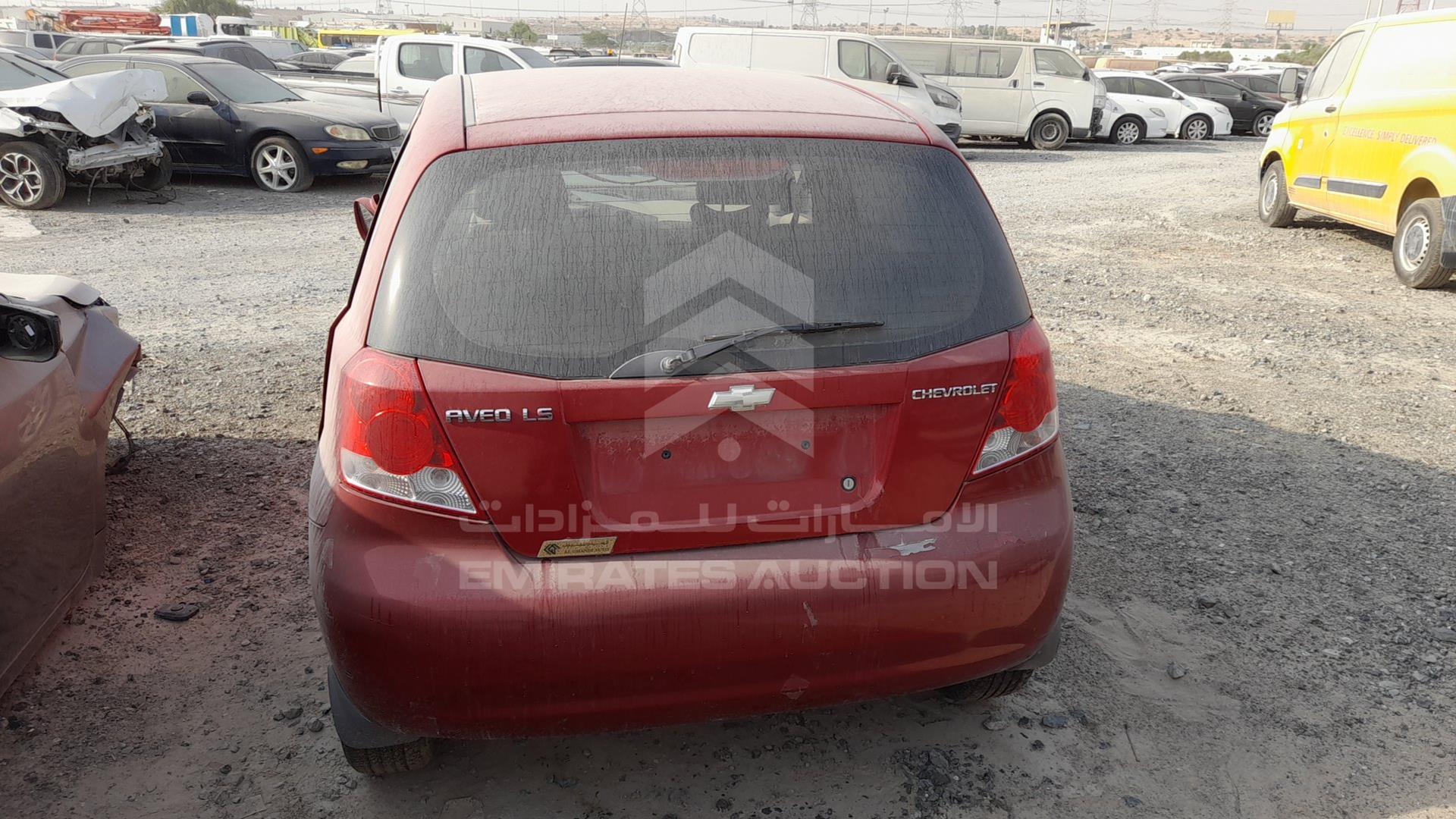 2008 CHEVROLET AVEO VIN: KL1TJ63708B223197