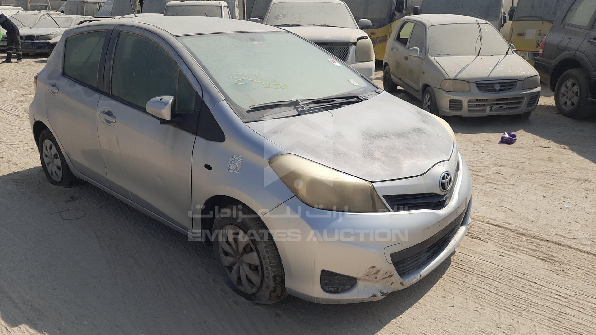 2012 TOYOTA YARIS VIN: JTDKW9D37CD505627