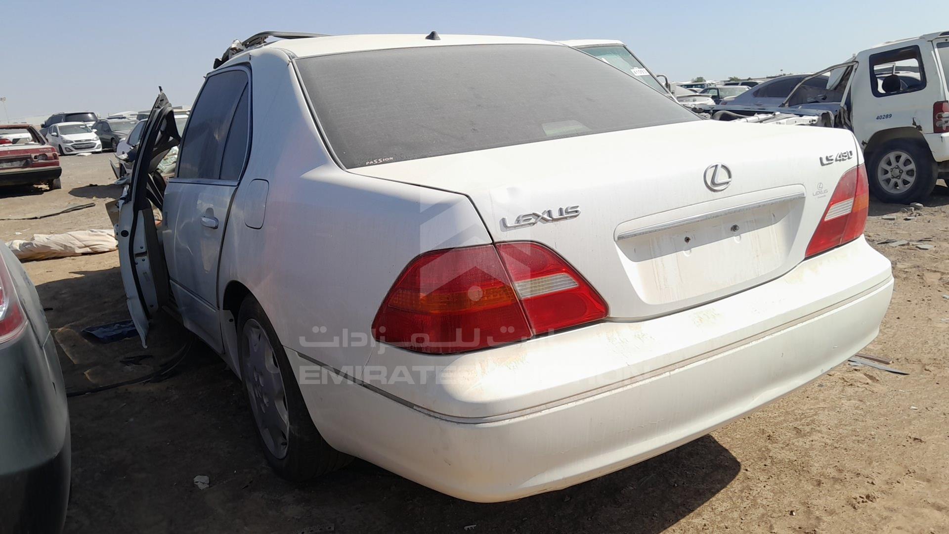 2003 LEXUS LS 430 VIN: JTHBN30F030114034