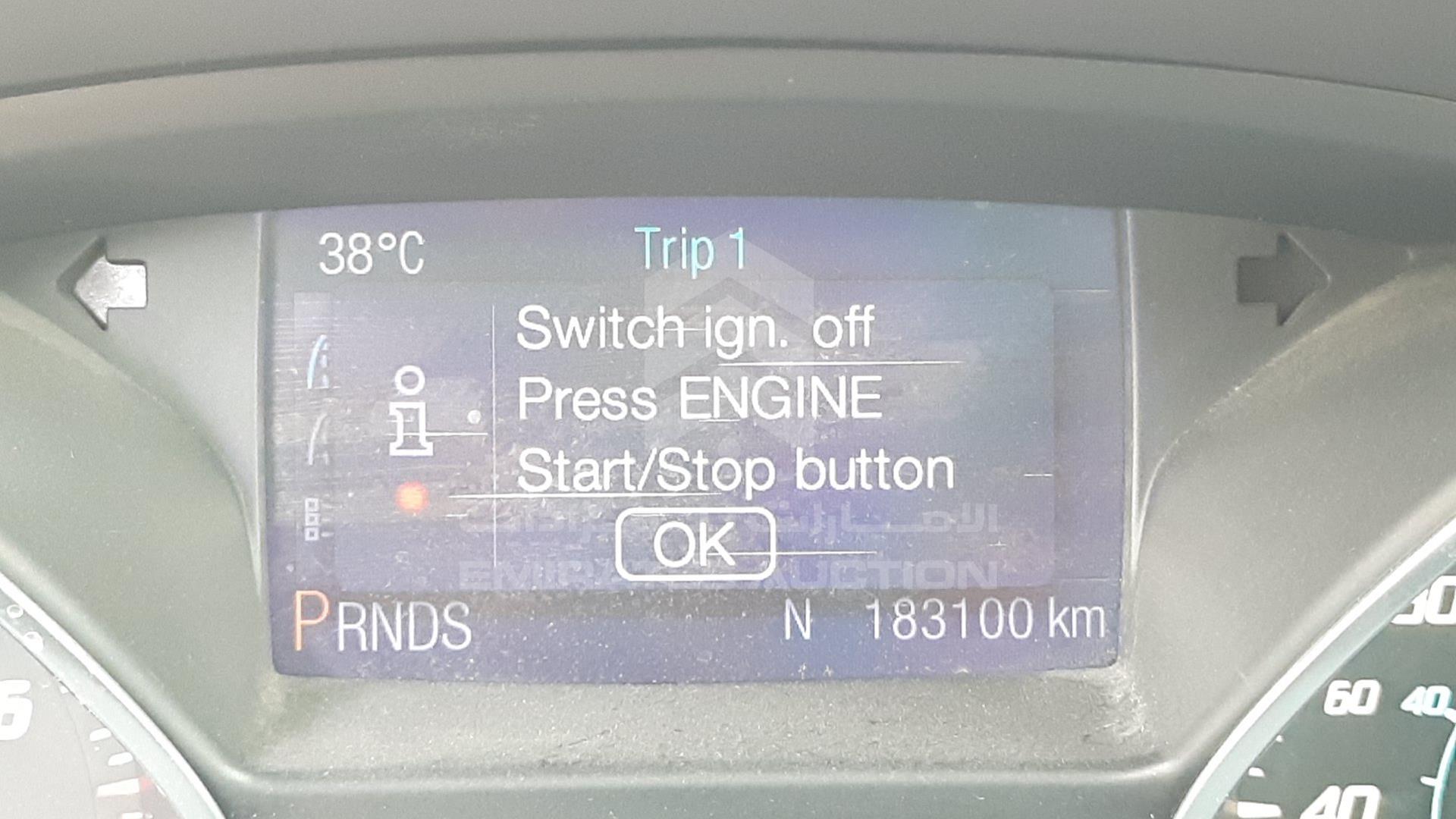 2013 FORD ESCAPE VIN: 1FMCU0F76DUA96572