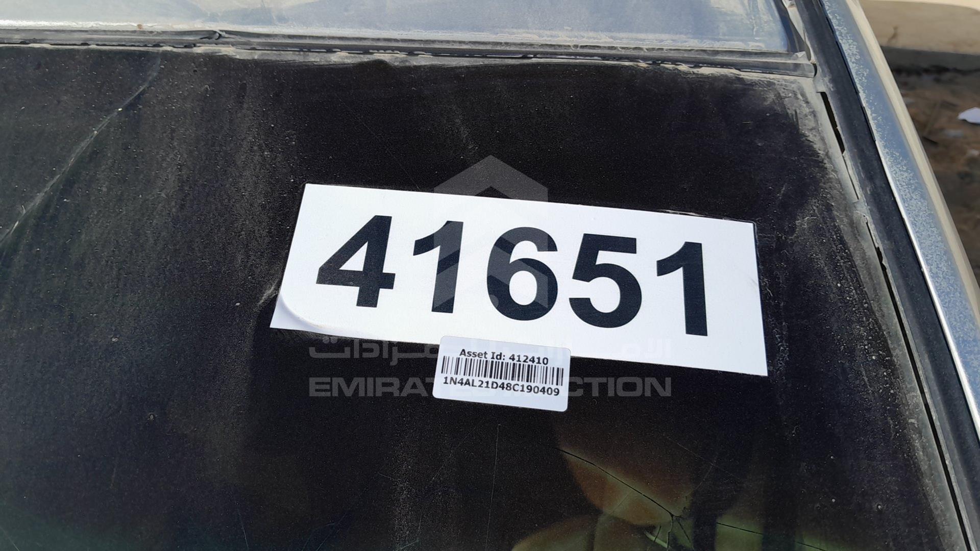 2008 NISSAN ALTIMA VIN: 1N4AL21D48C190409