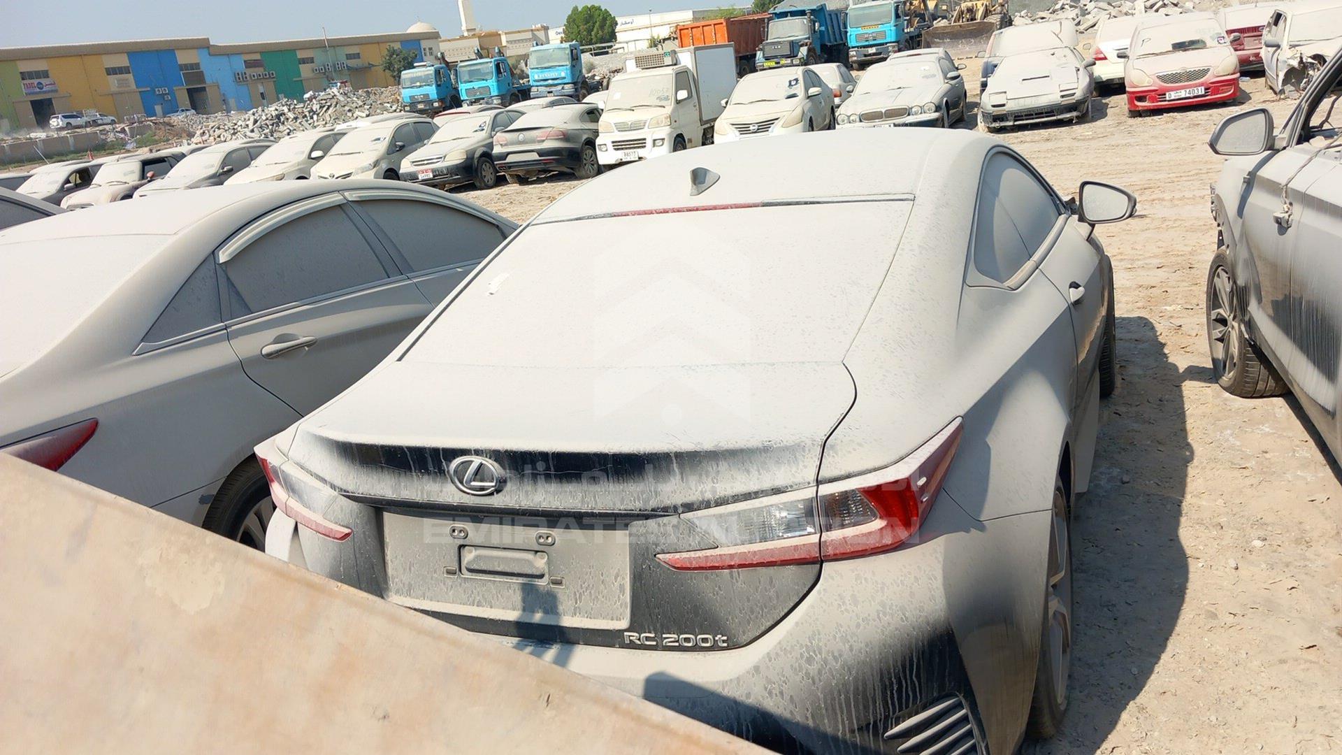 2016 LEXUS RC 200 VIN: JTHHA5BC1G5001836