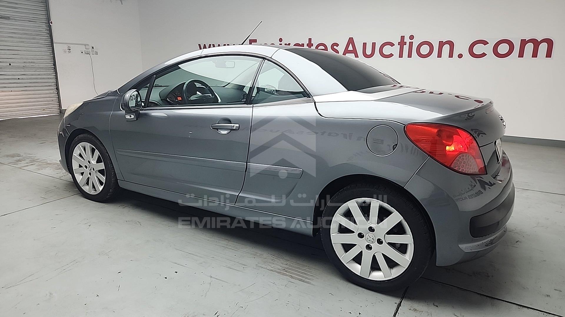 2009 PEUGEOT 207 CC VIN: VF3WB5FWF9E001065