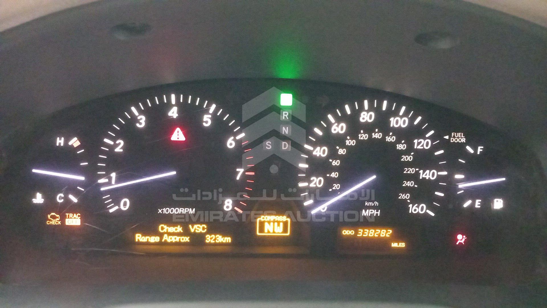 2004 LEXUS LS 430 VIN: JTHBN36F140142403