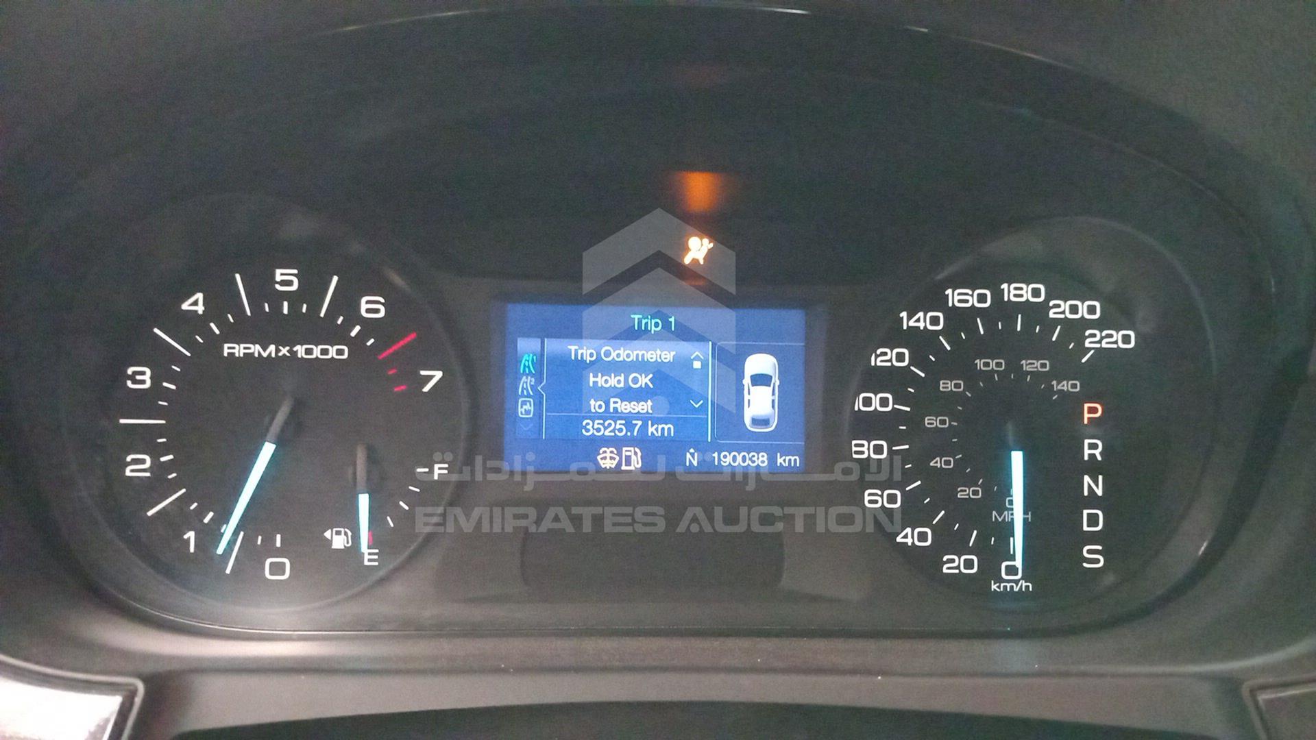 2013 FORD EDGE VIN: 2FMDK4GCXDBA25085