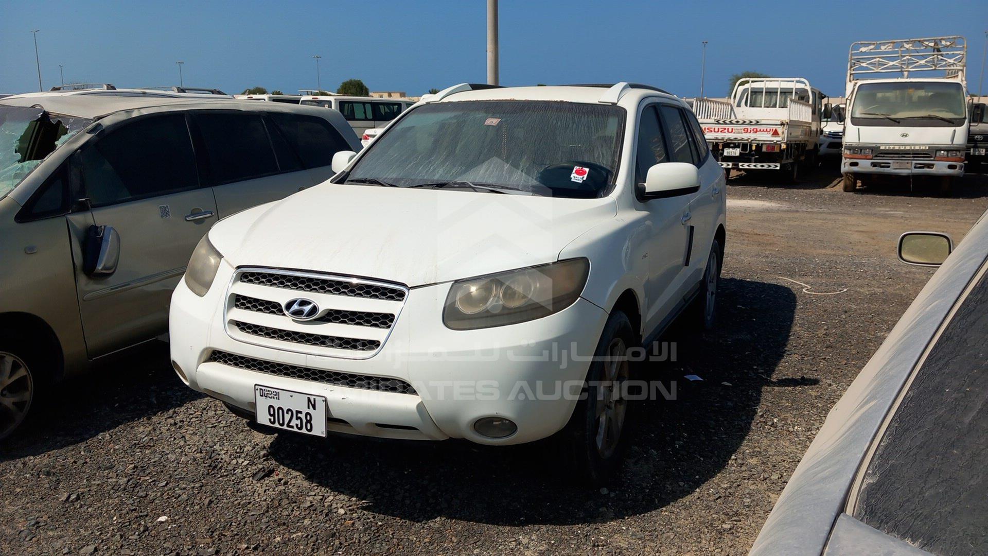 2007 HYUNDAI SANTA FE VIN: KMHSG81D67U221122