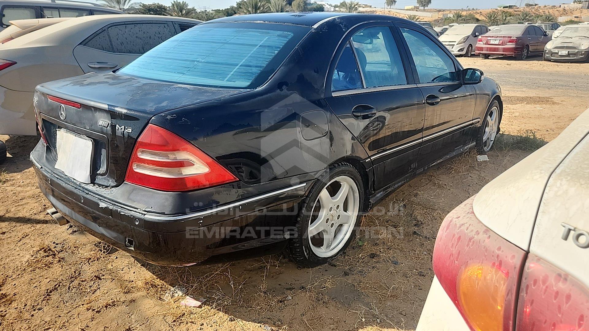 2001 MERCEDES C 320 VIN: WDB2030641F063020
