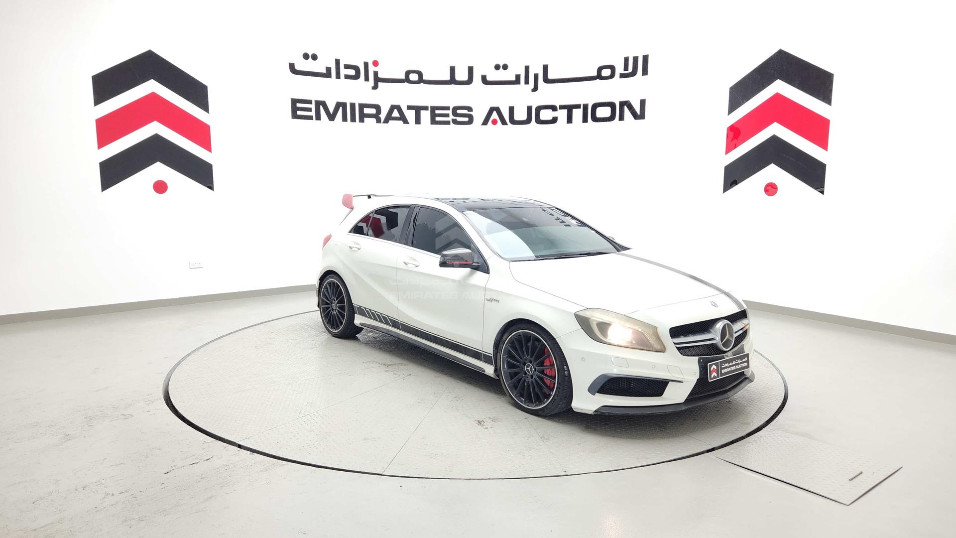 2014 MERCEDES A 45 AMG VIN: WDDBF5CB8EJ204358