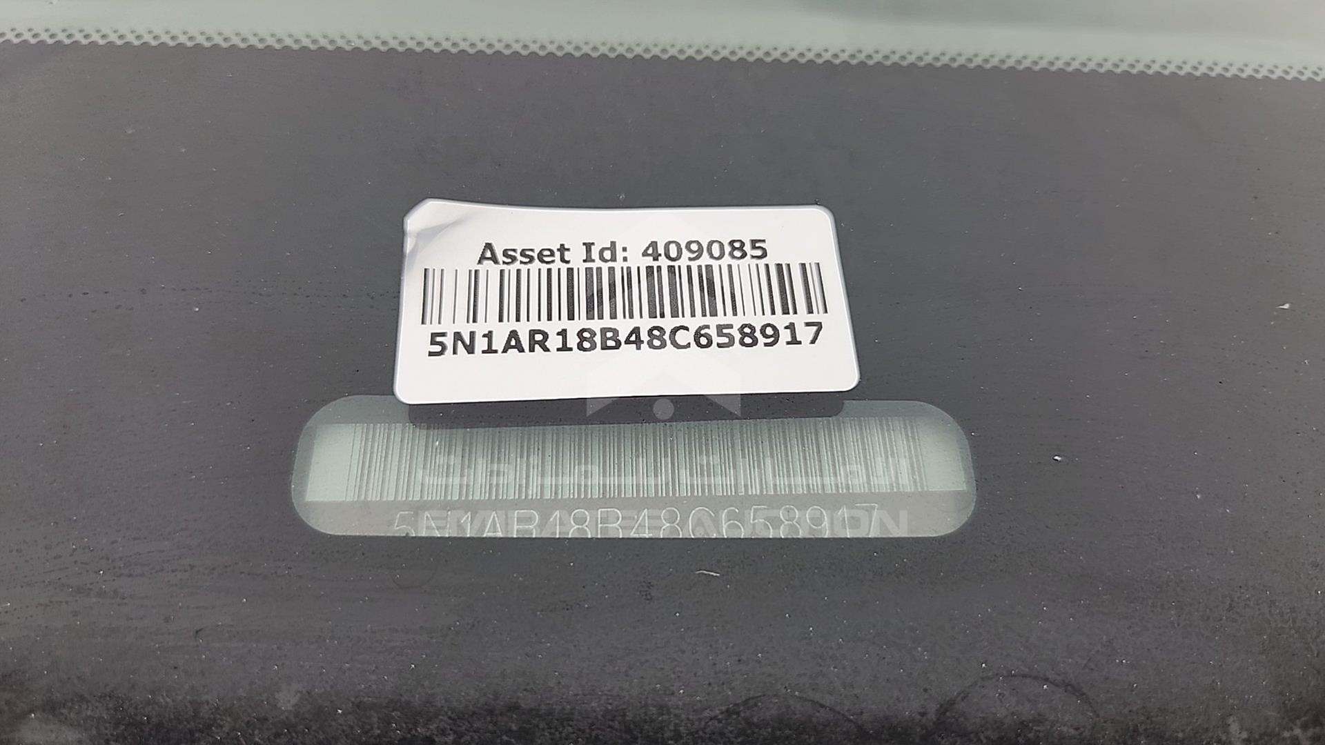 2008 NISSAN PATHFINDER VIN: 5N1AR18B48C658917