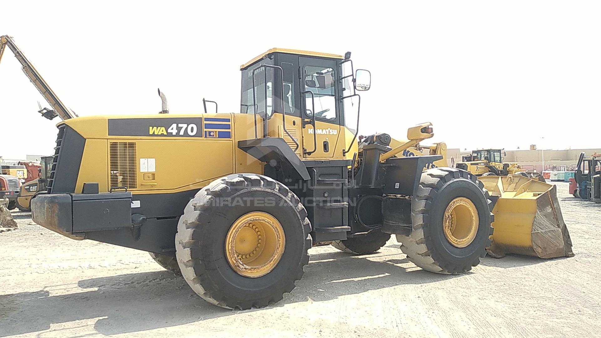 2014 KOMATSU WA470-5 VIN: W09570142