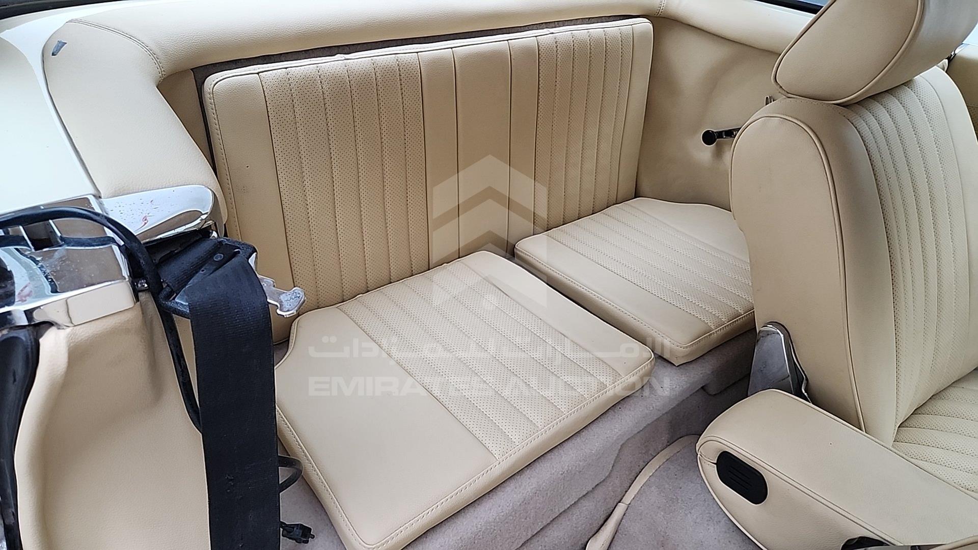 1981 MERCEDES SL 380 VIN: WDBBA45A9BB002284