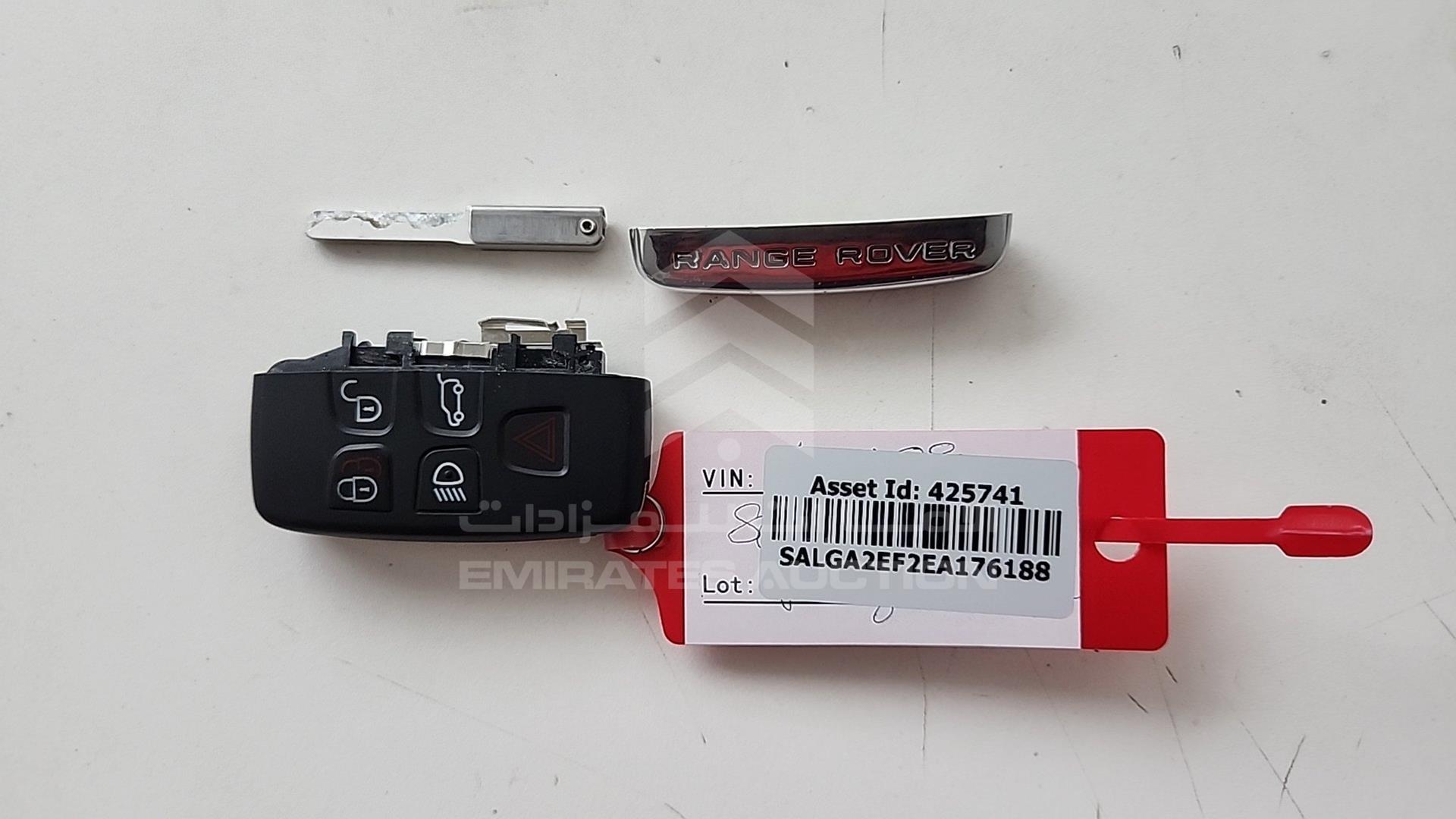 2014 RANGE ROVER AUTOBIOGRAPHY VIN: SALGA2EF2EA176188