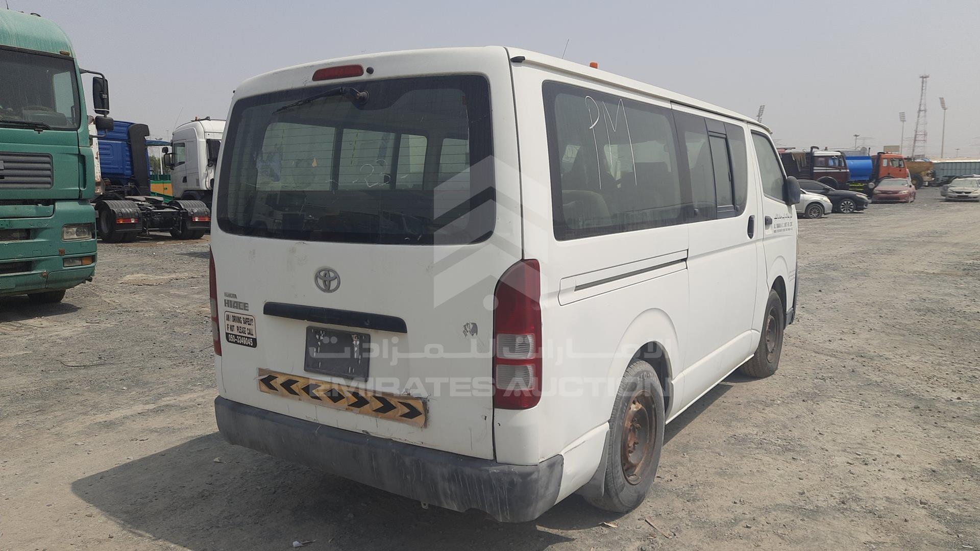 2009 TOYOTA HIACE VIN: JTGJX02PX95011620