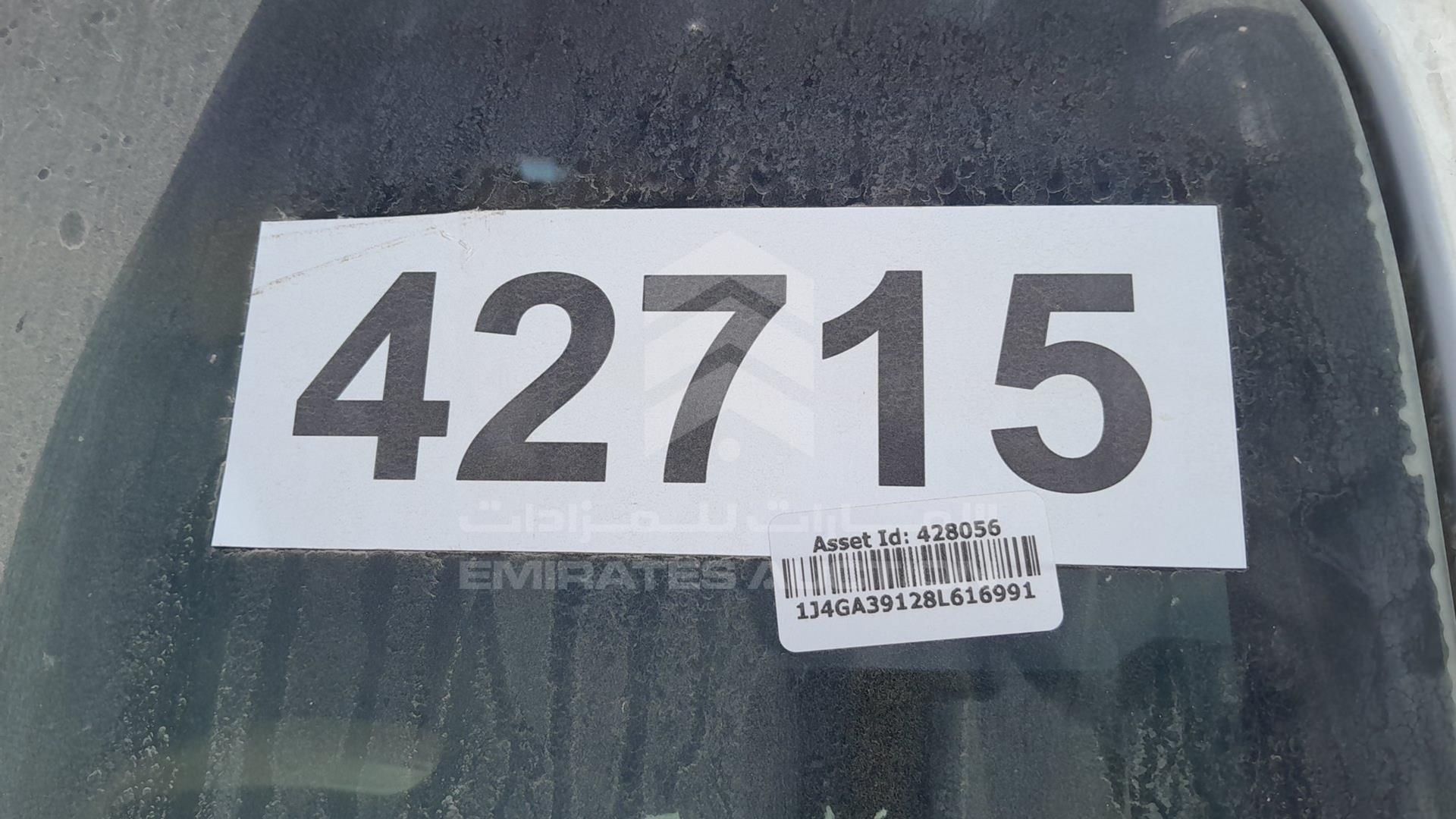 2008 JEEP WRANGLER / VIN: 1J4GA39128L616991