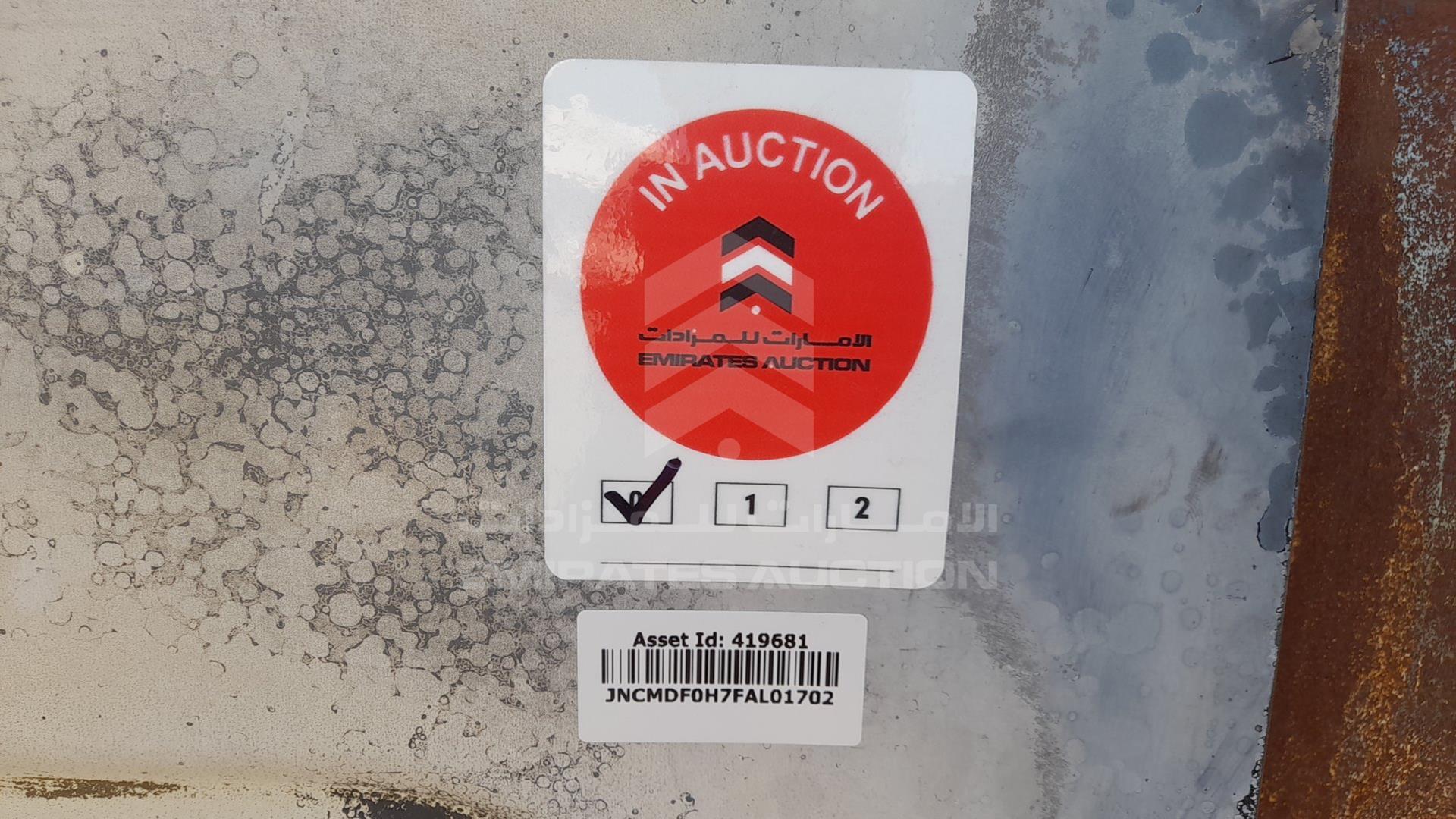 2015 NISSAN MK 210 VIN: JNCMDF0H7FAL01702