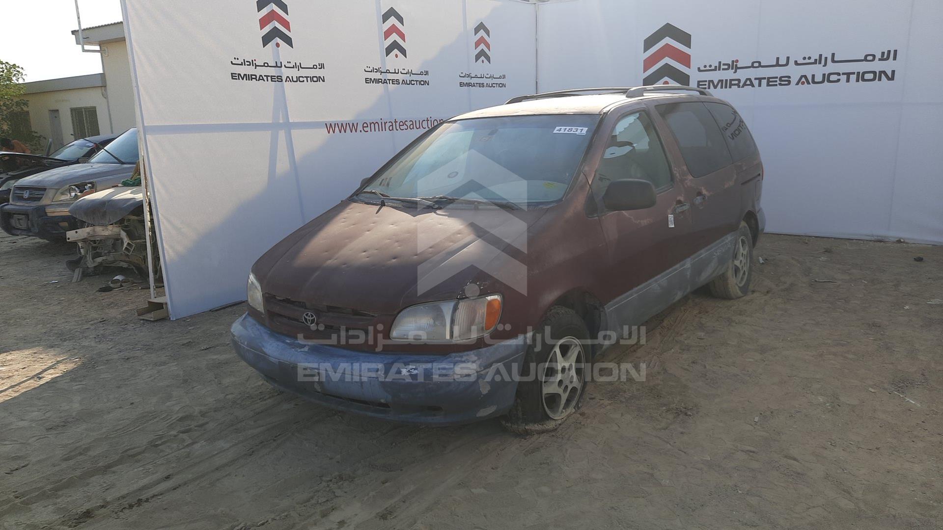 2001 TOYOTA SIENNA VIN: 4T3ZF13C01U341347