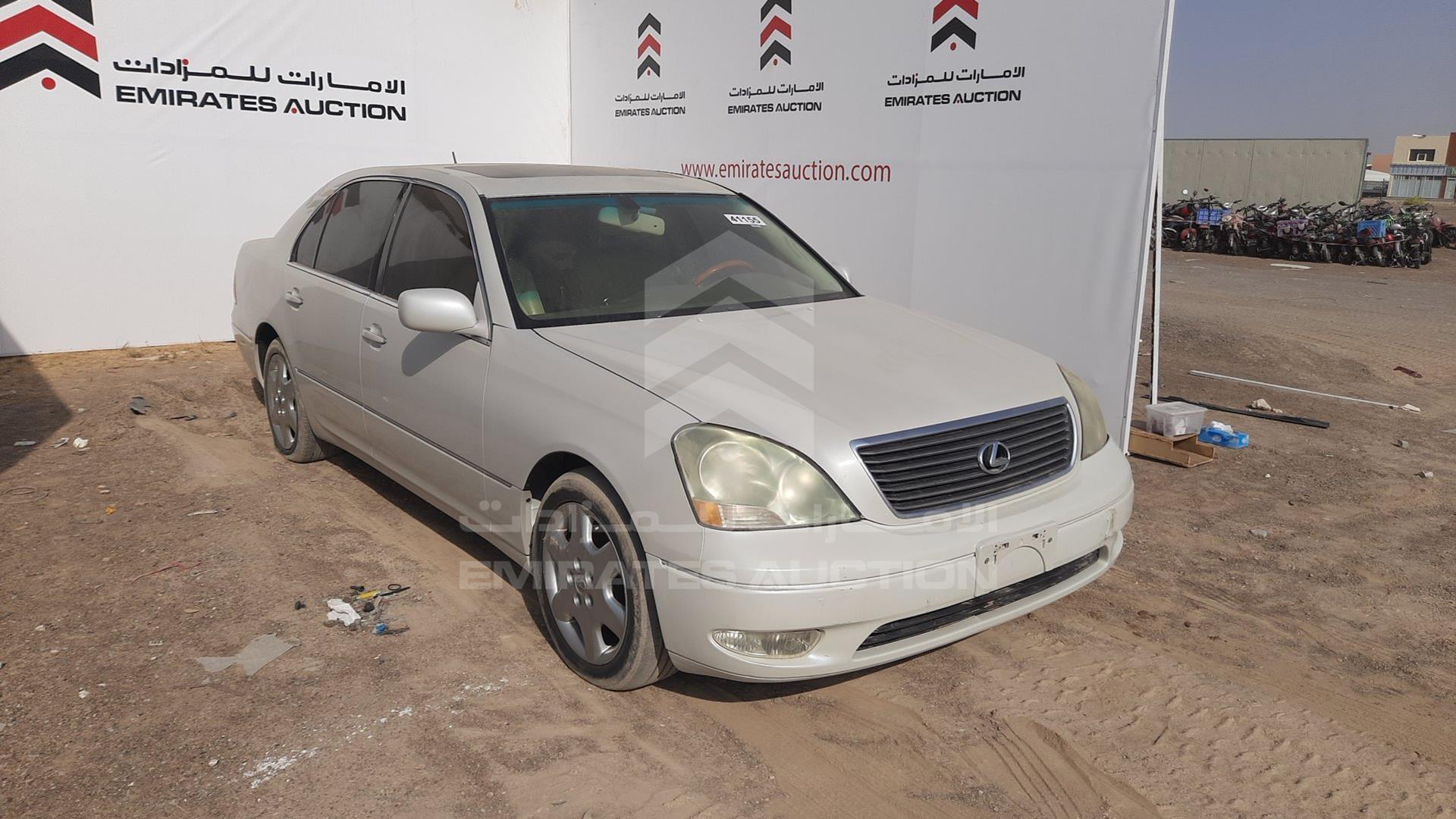 2001 LEXUS LS 430 VIN: JTHBN30F510045340